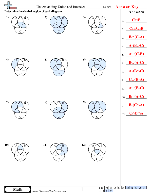  - understanding-union-and-intersect worksheet