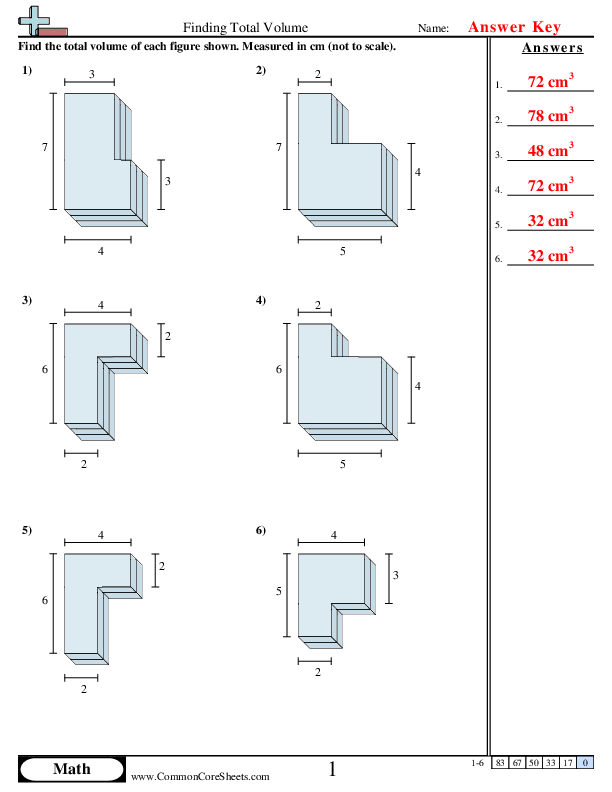  - finding-total-volume worksheet