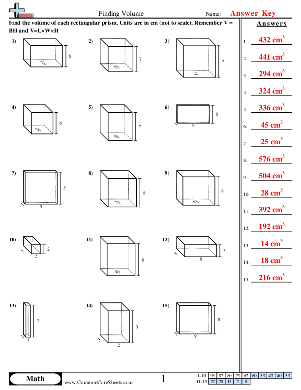  - finding-volume-transparent worksheet