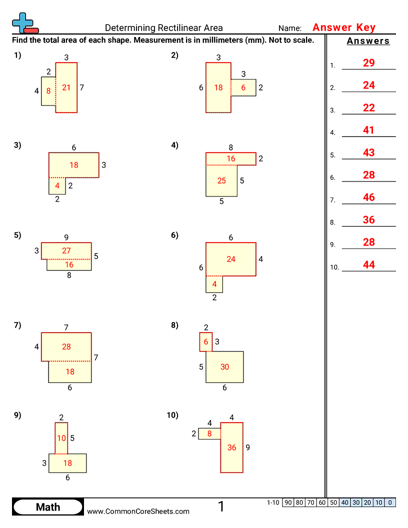Share - rectilinear-area worksheet