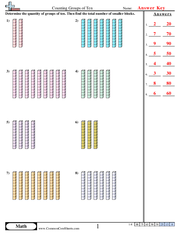  - counting-groups-of-ten worksheet