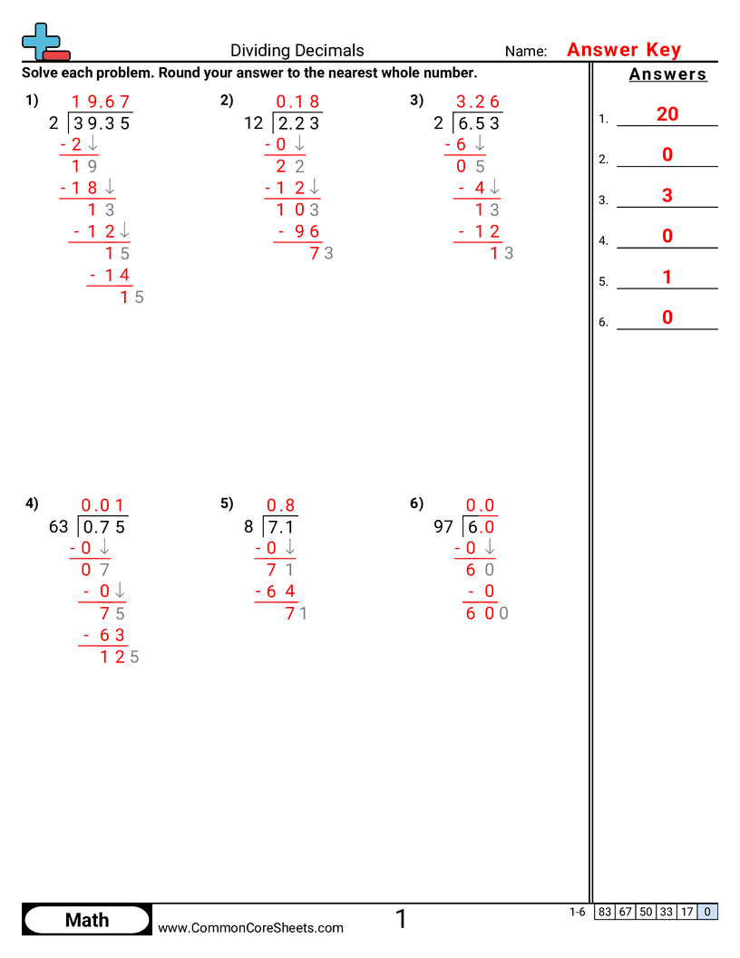 5.N.3.3 Worksheets - dividing-decimals-in-dividend-and-divisor worksheet