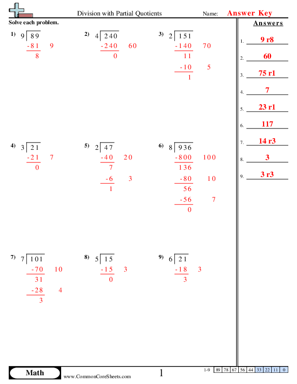  - division-with-partial-quotients worksheet