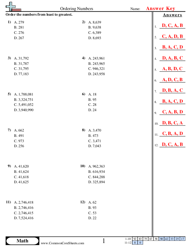  - comparing-three-digit-numbers worksheet