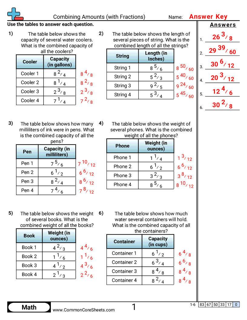 5.N.3.2 Worksheets - combining-amounts worksheet
