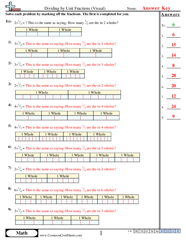  - dividing-by-unit-fractions-visual worksheet