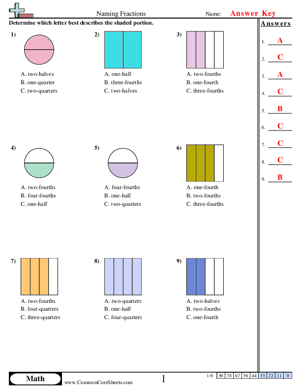  - naming-fractions worksheet