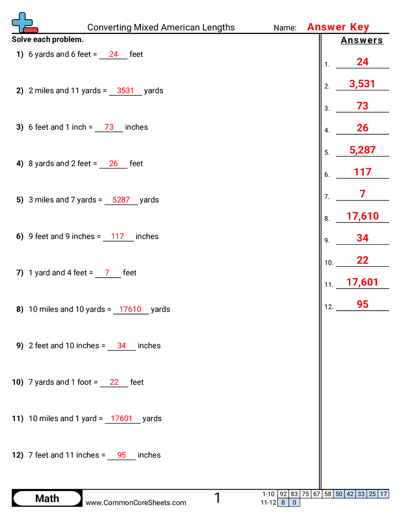 Share - converting-mixed-american-lengths worksheet