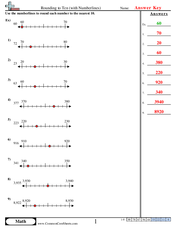 Pick A Card Rounding to nearest 10 & 100