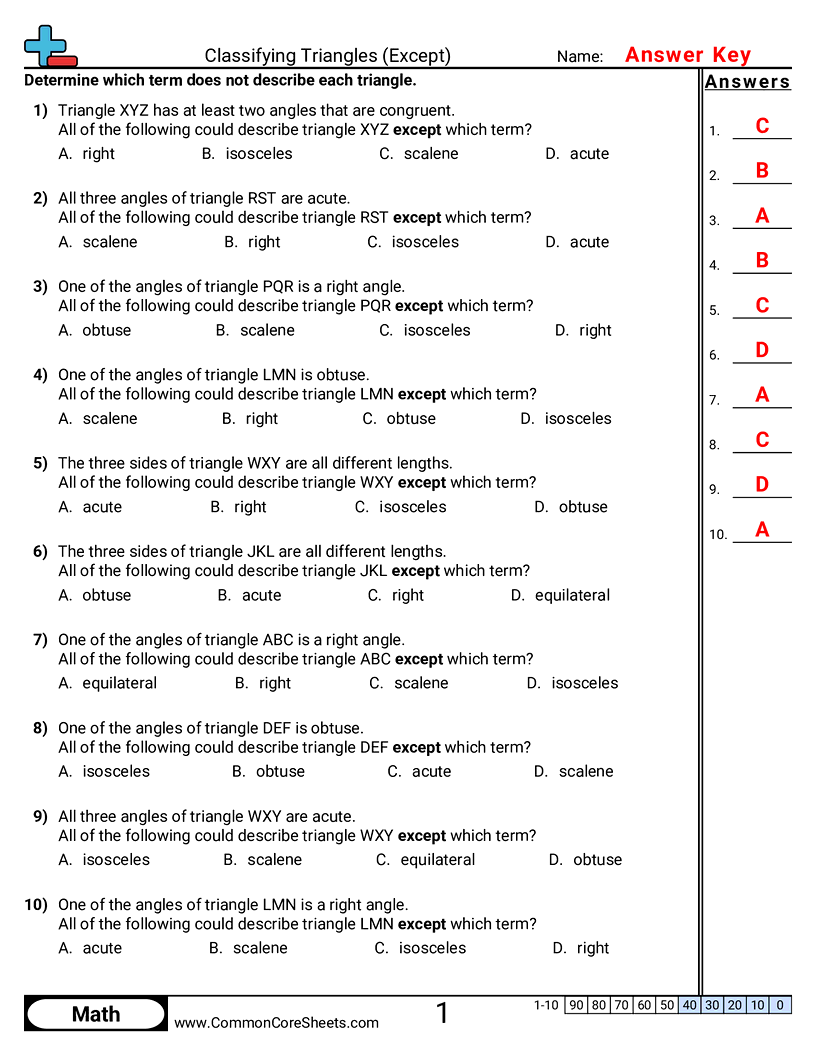 Related worksheet