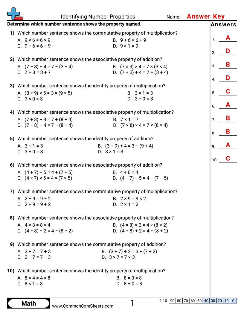 Related worksheet