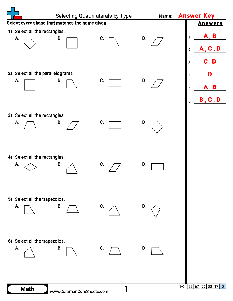 Related worksheet
