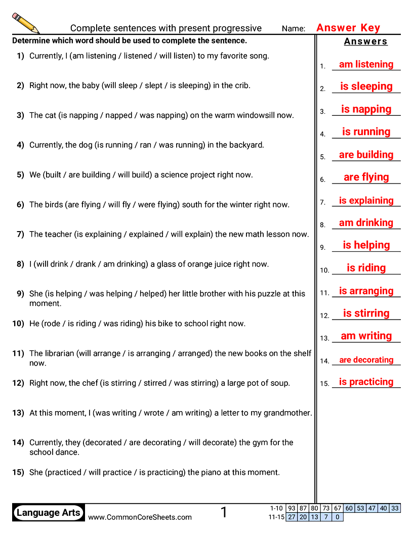 Related worksheet