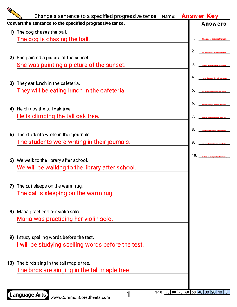 Related worksheet