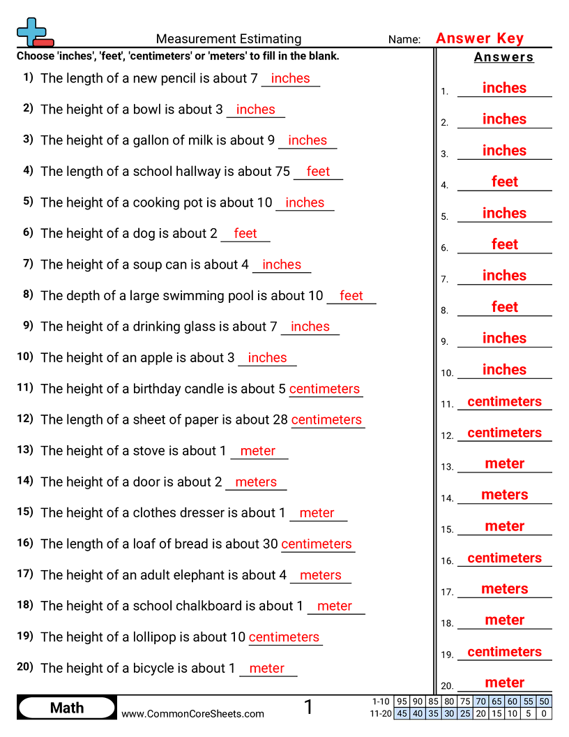 Related worksheet