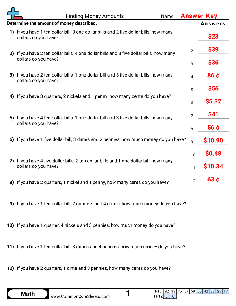 Related worksheet