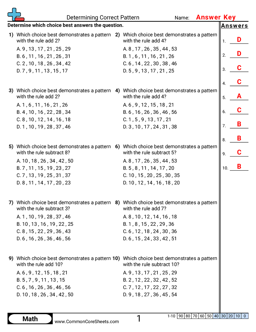 Related worksheet